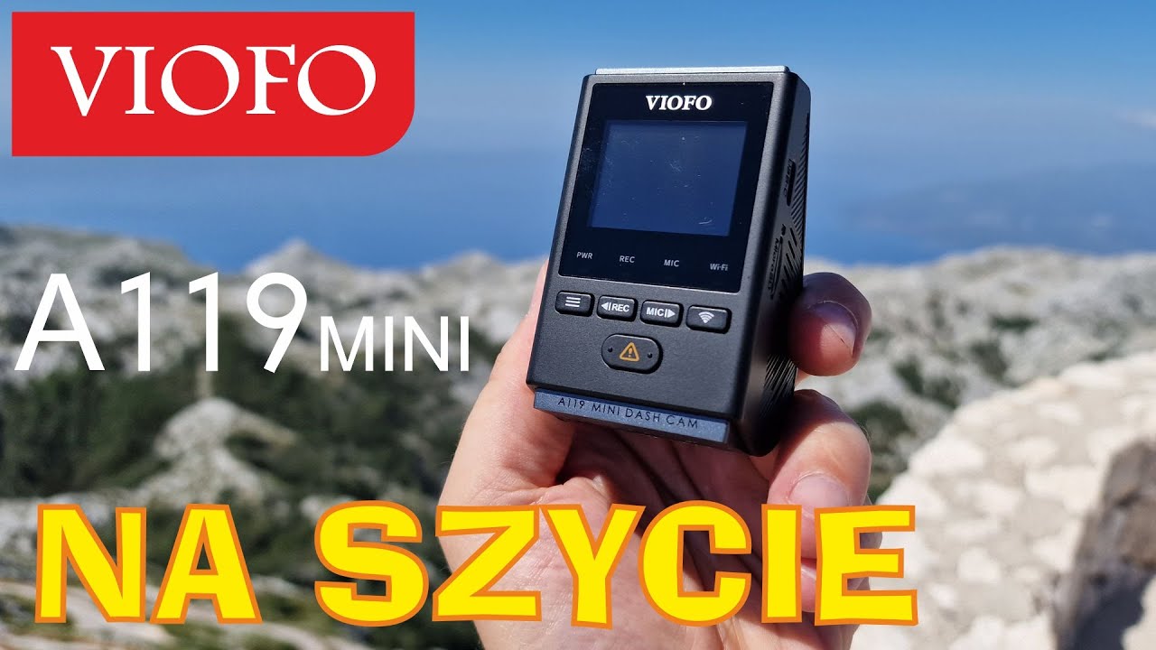 Wideorejestrator Viofo A119 mini test i prezentacja