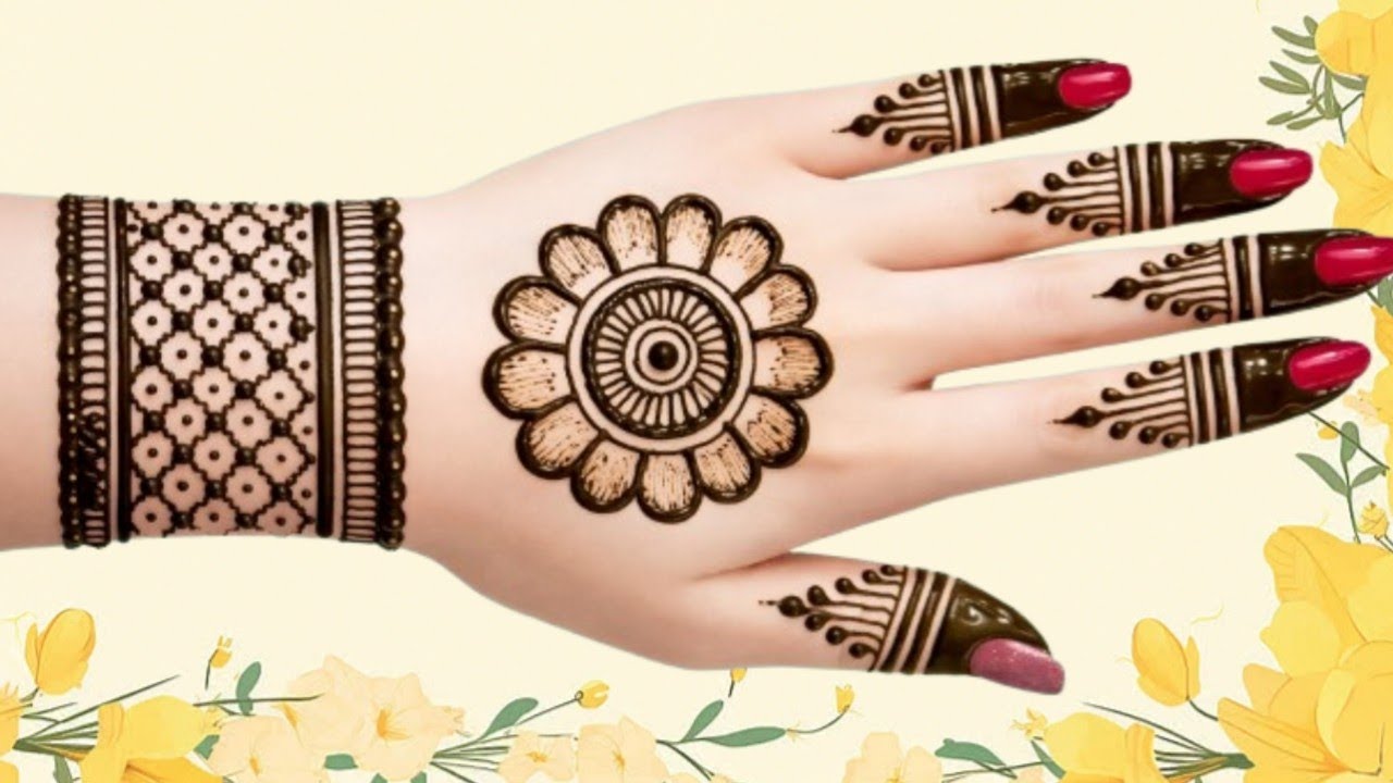Simple Back Hand Mehndi Design | Letest Heena Design |Mehandi Designs 