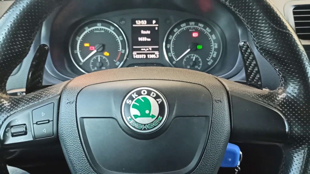 Scoda Fabia Rs 2012 Τοποθέτηση Οθόνη Oem