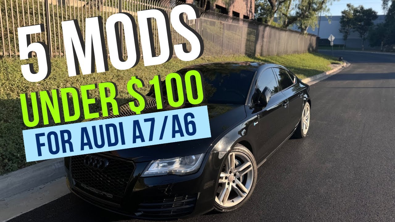 5 модификаций менее чем за 100 долларов для Audi A7/A6!!! Плюс автошоу!