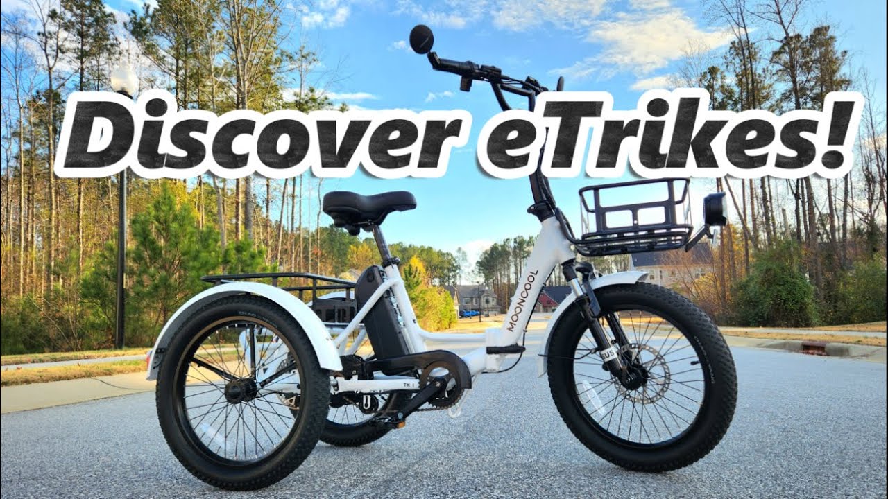 Mooncool TK1 Folding eTrike - TOO MUCH FUN!
