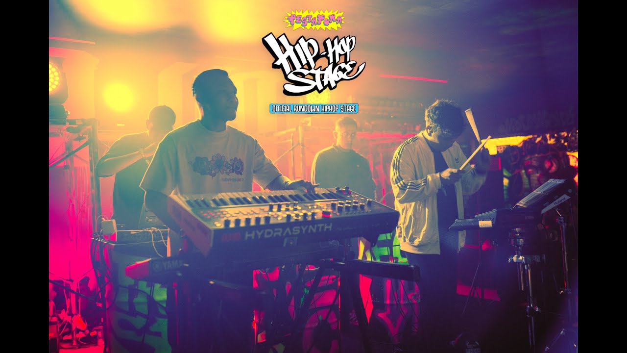 LIVE AT PESTAPORA (HIPHOP STAGE) - VANDRA,DREWGON,207CREW - BANGIN'