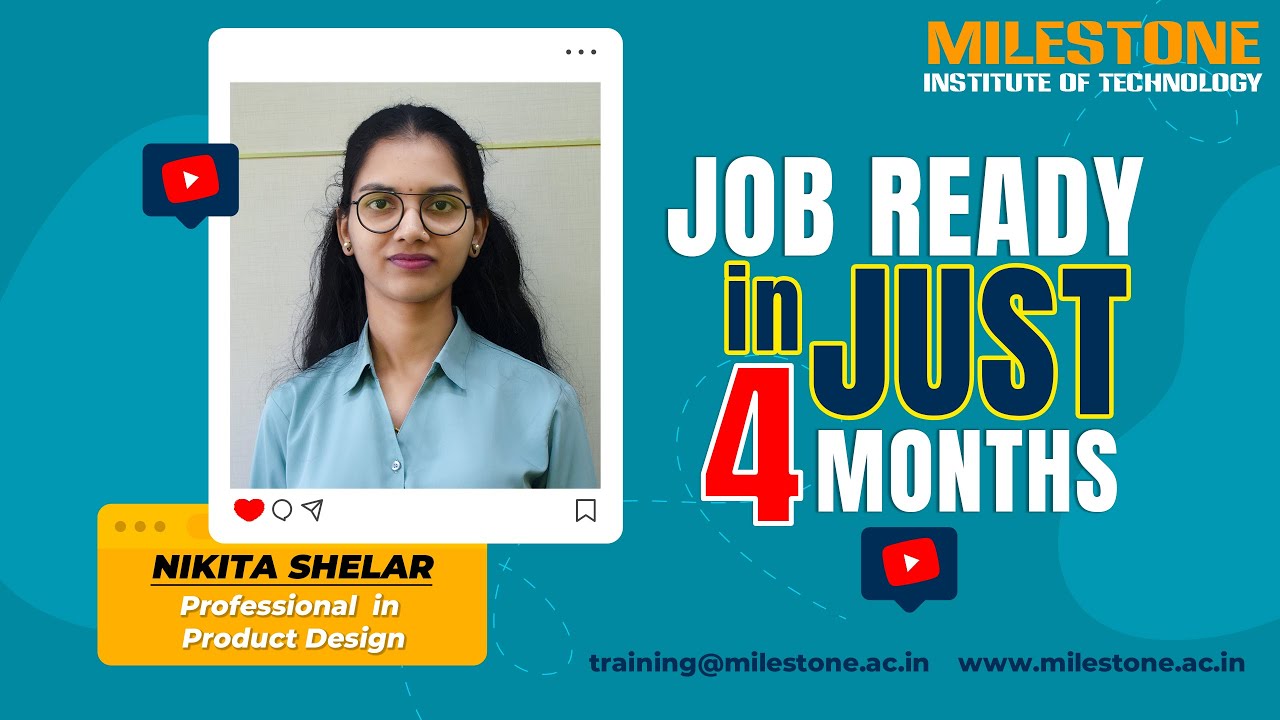 Milestone Student Testimonial- Nikita Shelar  #studentsreview #professionalproductdesign #course