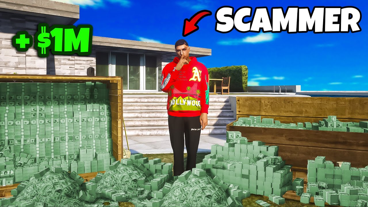 Making MILLIONS By SCAMMING In GTA 5 RP..