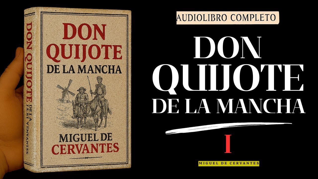 DON QUIJOTE DE LA MANCHA Parte I – El mejor audiolibro completo en español | Todo resumido en 1 hora