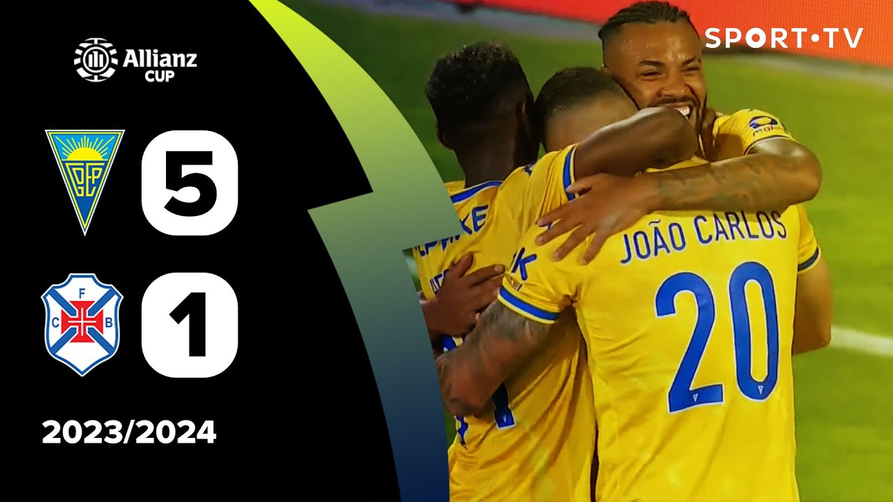 Resumo: Estoril 5-1 Belenenses - Taça da Liga | SPORT TV