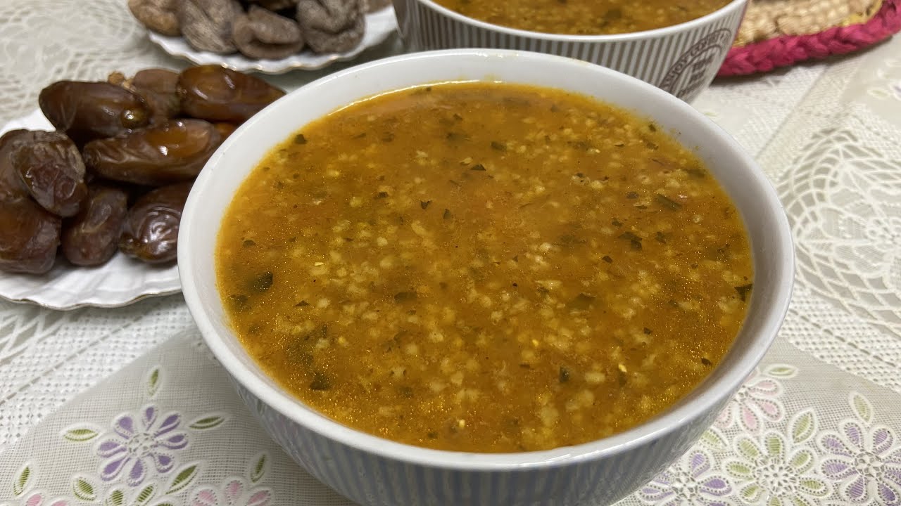 شوربة بالتشيشة(البلبولة)لذيذة و سهلة التحضير تنفع في هذ البرد 👌🏻