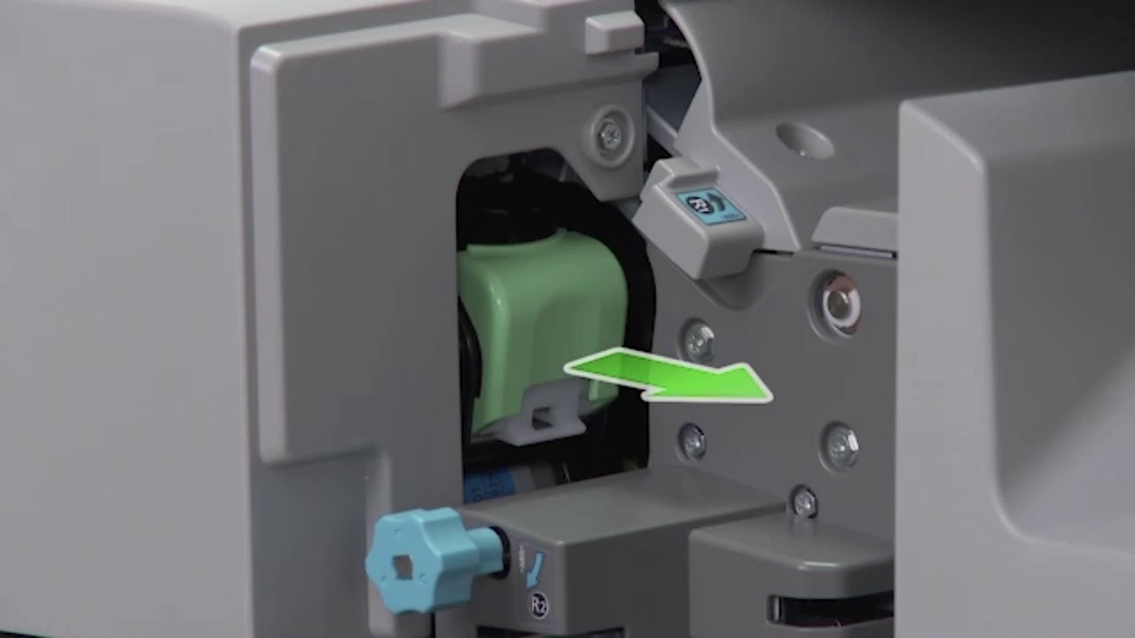 Ricoh IM C: Changing the Staples in your Internal Finisher