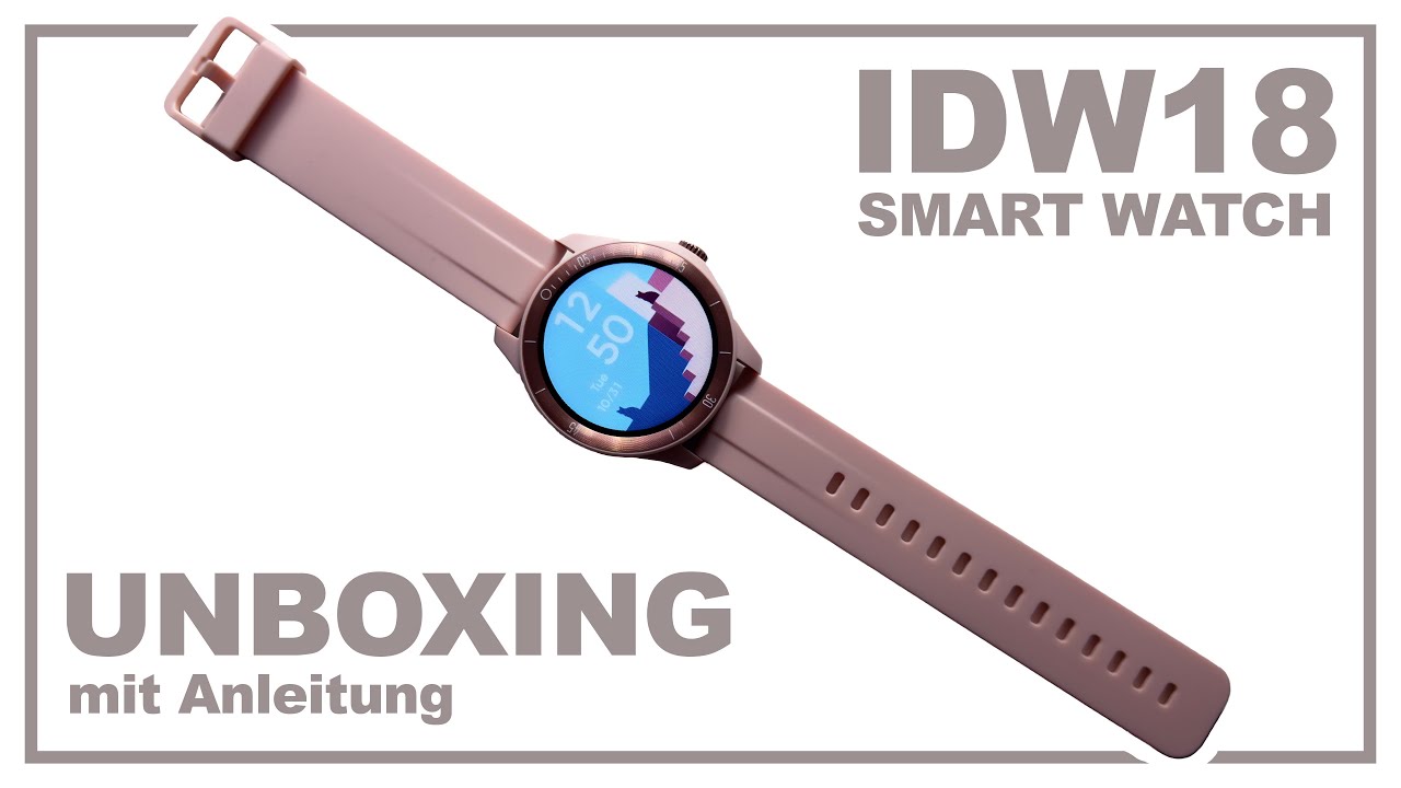 Gydom IDW18 Fitnessuhr Smart Watch mit Alexa Integration - Unboxing, Anleitung, Bewertung | Xscape