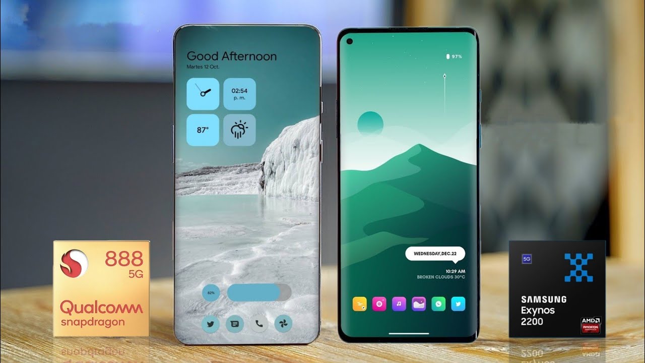 Snapdragon 888 Vs Exynos 2200 | Antutu Benchmark & Specification