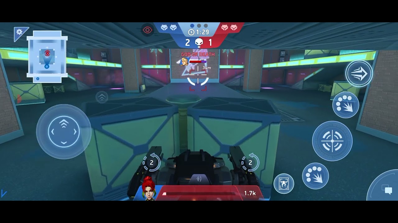 Amazing Game play Mech arena A Black Army sling shot। Zephyr। Arachons gameplay