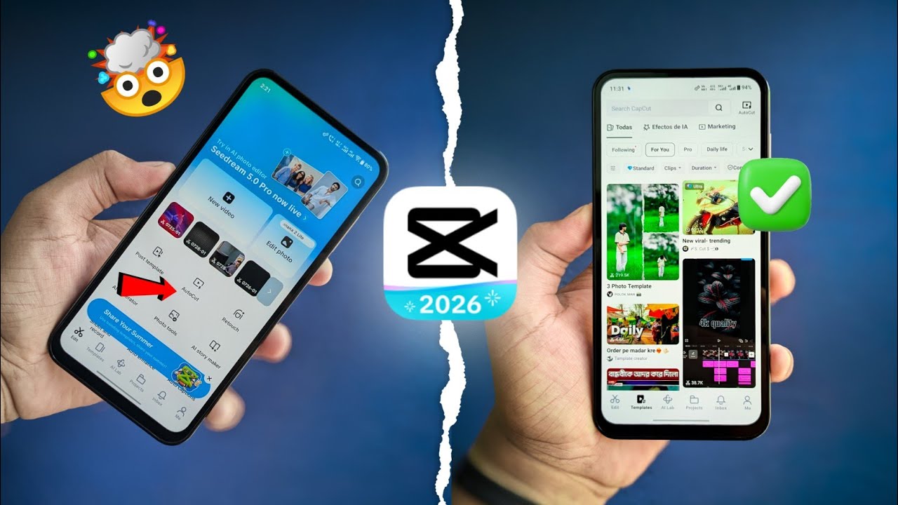 CapCut Pro Latest Update | CapCut 18.8.0 Update | CapCut No Internet & Template Problem ✅