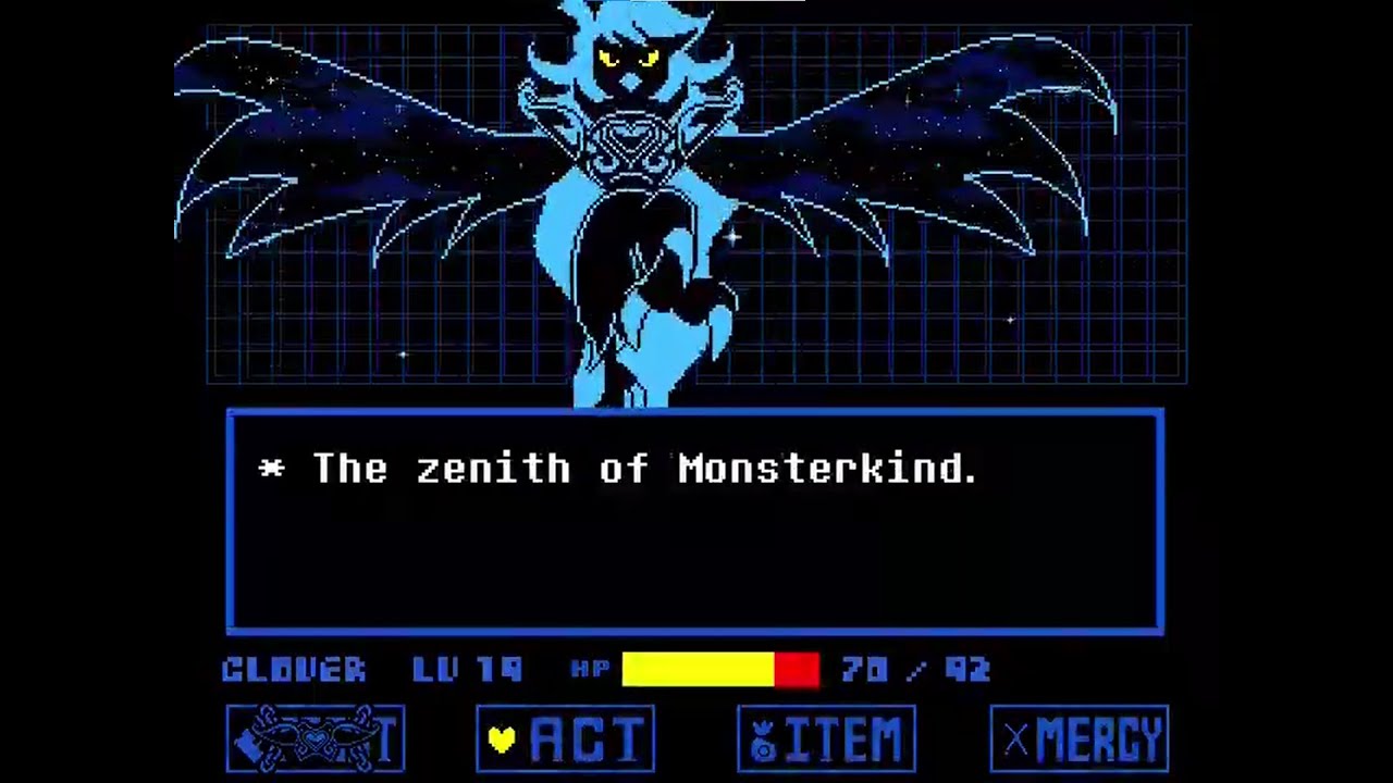Undertale Yellow Genocide final boss | Martlet + Ending