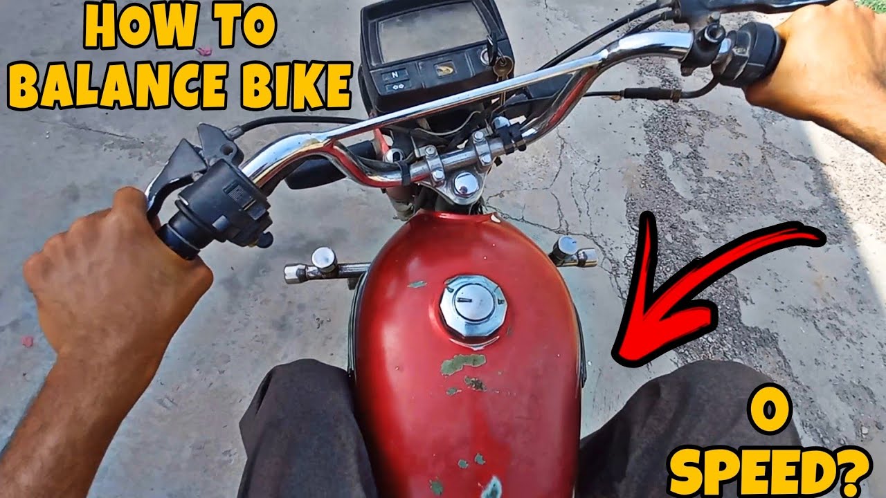 How To Balance BIKE In URDU And HINDI POV MOTOVLOG