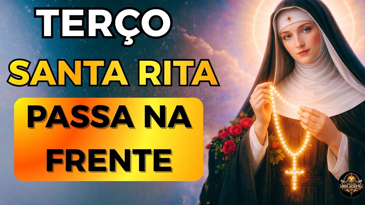 📿Terço🙏Faça Agora com Santa Rita de Cassia e Tenha Seu Milagre!