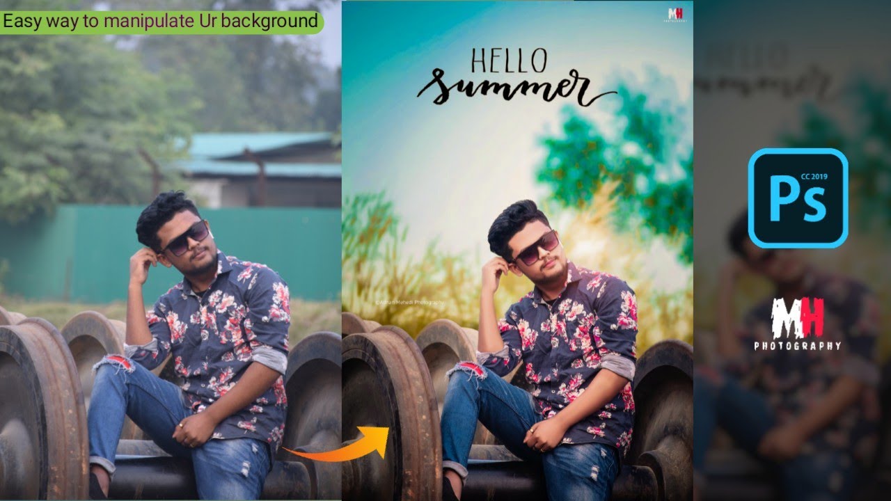 How to change your photo background like pro in Ps Touch Mobile | like Sony Jackson