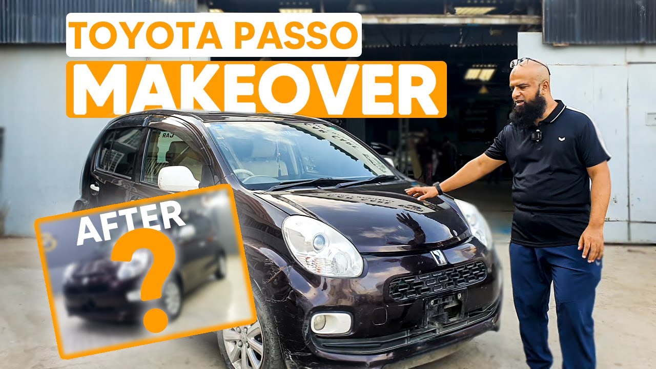 TOYOTA PASSO | Complete Interior and Exterior Detail 🔥 #cardetailing #automobile #restoration