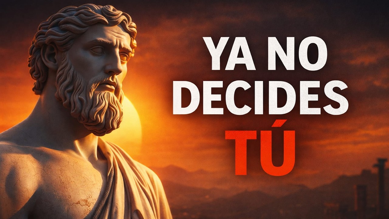 ESTAS PERDIENDO EL CONTROL DE TU VIDA Y NI SIQUIERA LO NOTAS | ESTOICISMO