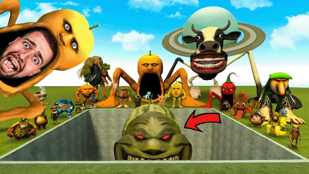 TOUS LES ITALIAN BRAINROT vs TROU GÉANT LIN GANG MELON MAUDIT !!