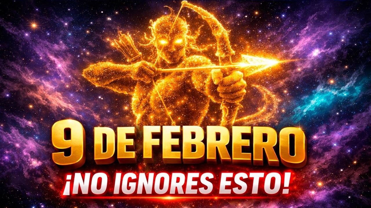 SAGITARIO 9 DE FEBRERO: ¡NO IGNORES ESTO! 🚨 LA GRAN BENDICIÓN QUE CAMBIARÁ TU VIDA HOY MISMO 🏹💎✨