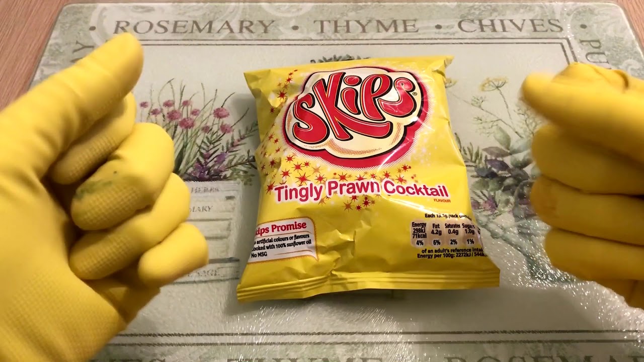 How to unbox packet of crisps