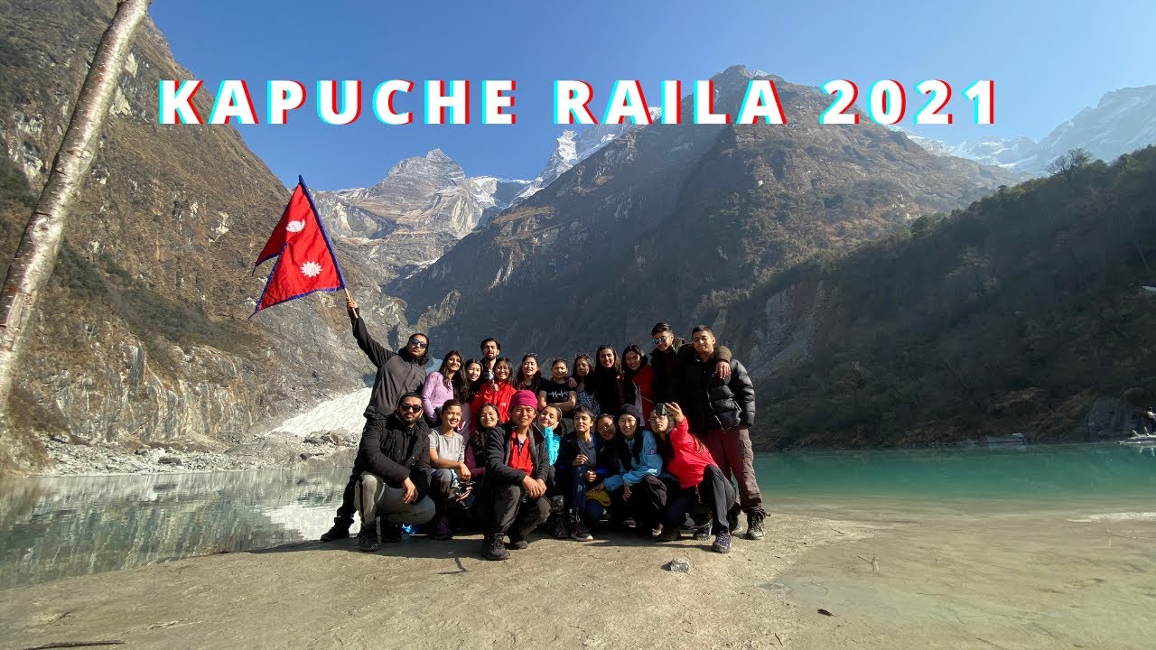 KAPUCHE GLACIER LAKE || KUSOMites Trek 2021 || Visit Nepal ||