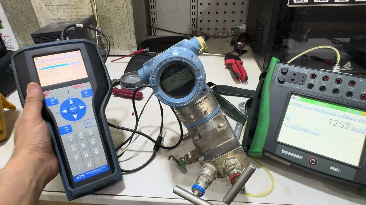 Rosemount 3051 DP Transmitter Calibration Step by Step