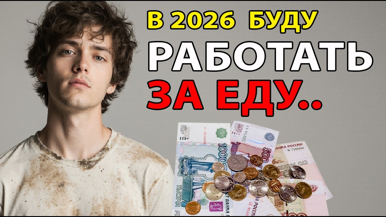 Зумеры бедное поколение обожгутся в 2026 году и будут работать за копейки