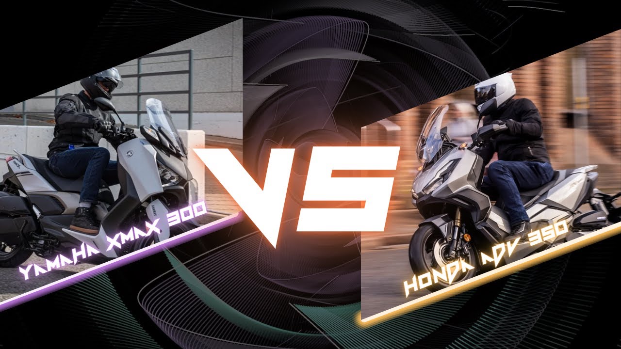 YAMAHA XMAX 300 vs HONDA ADV 350 | Side By Side Comparison | King Eley TV