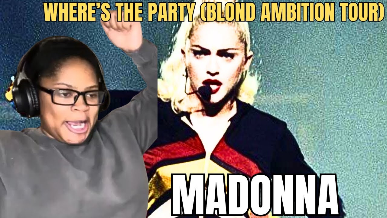 Madonna-Where’s the party (blond ambition tour 1991) #madonna #music #viralvideo