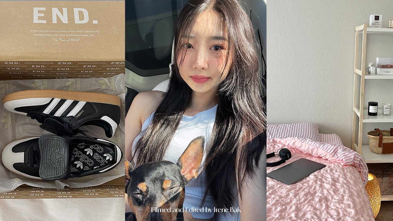 Vlog. Adidas Sneakers | New Bedding 🎧 | Choco's Birthday Party 🍰 | San Francisco Beach | Workout