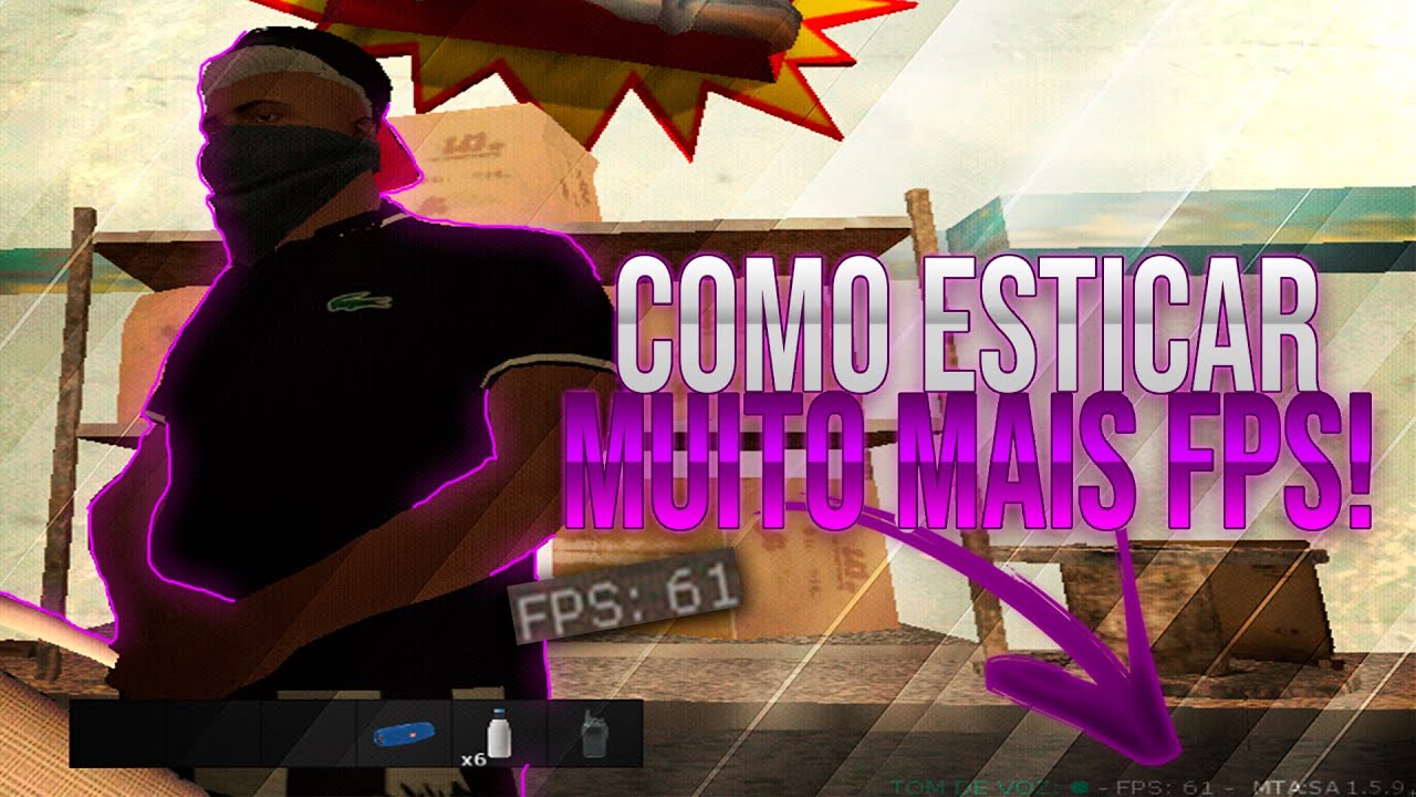 COMO ESTICAR A TELA DO MTA PARA GANHAR FPS!