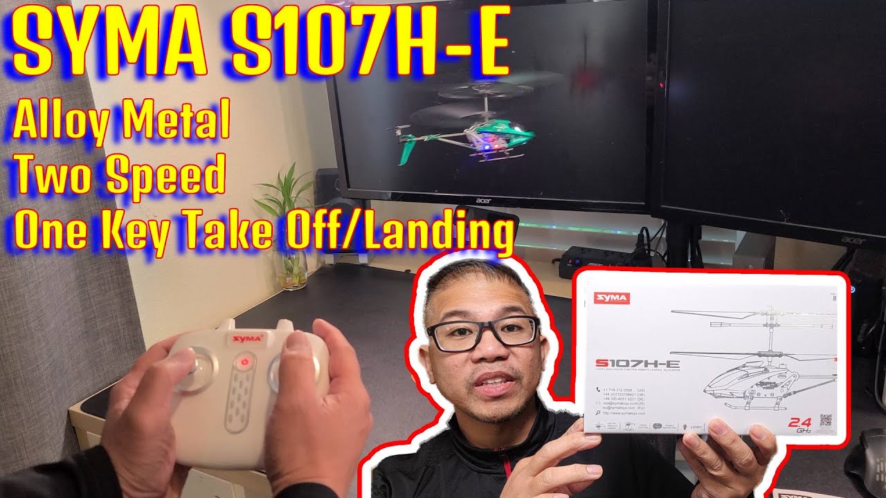 Syma S107H E RC Helicopter