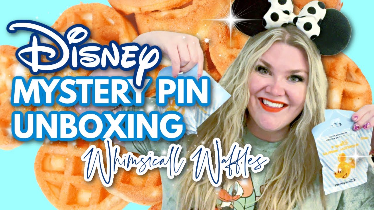 NEW Disney Mystery Pin Unboxing of the Whimsical Waffles Collection! 🧇✨🏰