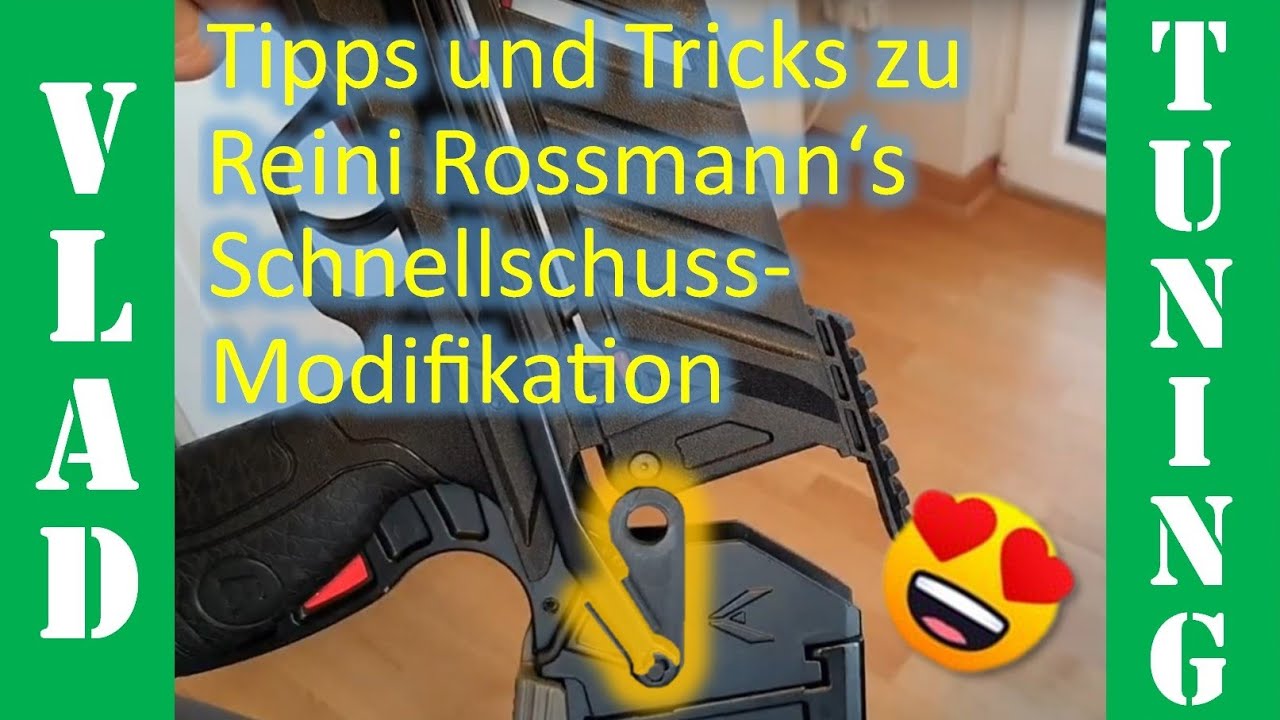 Reini Rossmann's Schnellschuss-Modifikation an der Vlad Armbrust: Einbau, Tipps und Tricks