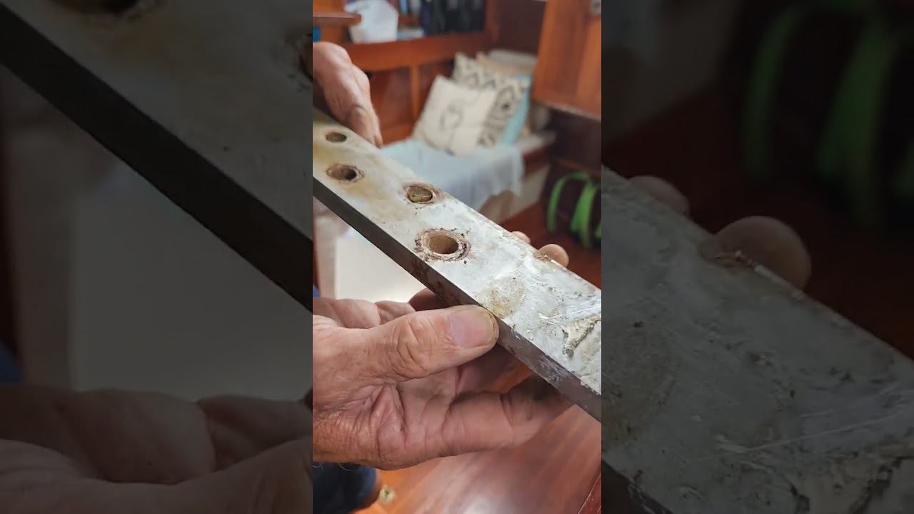 Chainplates inspection #sailinglife