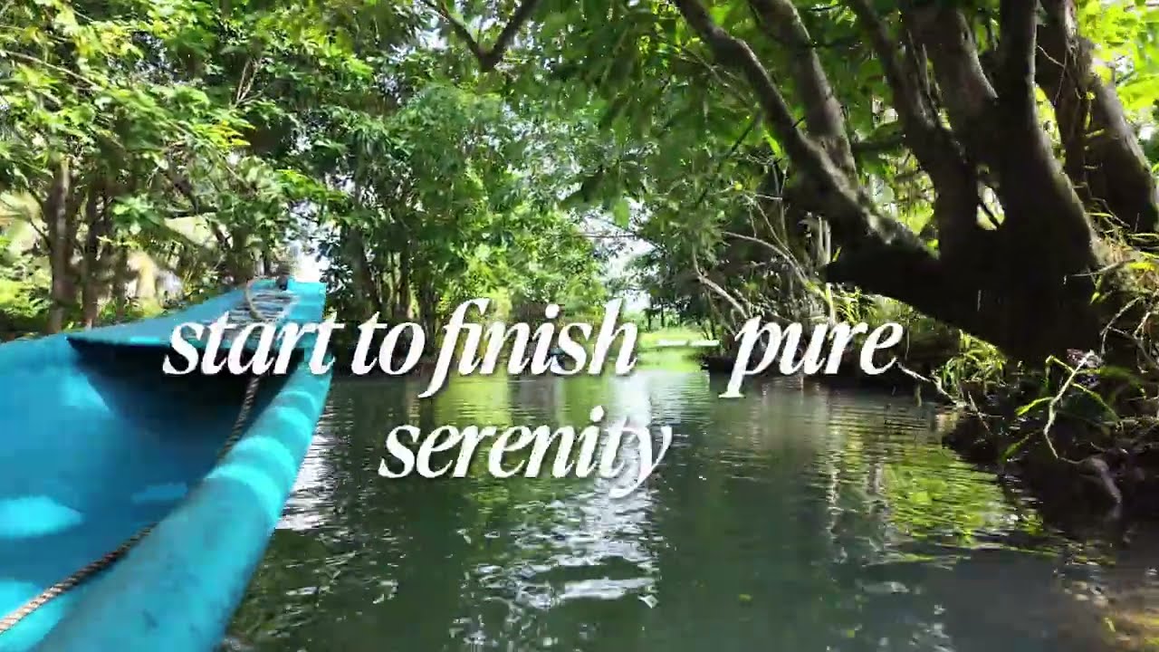 A full chill boat ride along the Massin River Siargao Philippines 