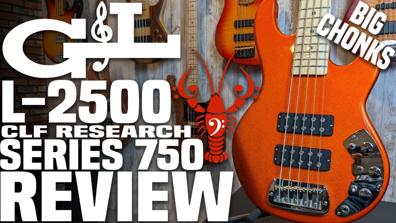 G&L L-2500 CLF Series 750 - The Big Chonks Is The Ultimate Fullerton Fiver - LowEndLobster Review