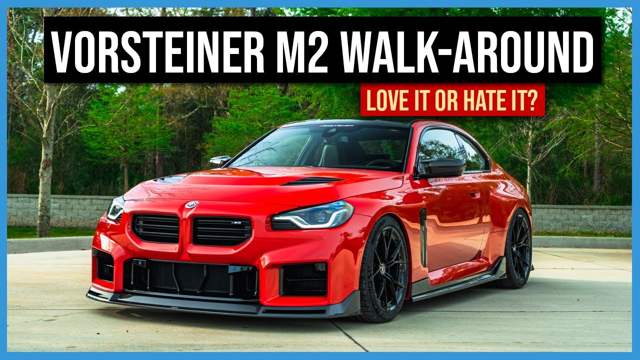 Эксклюзивный первый взгляд на комплект Vorsteiner G87 M2 Carbon!