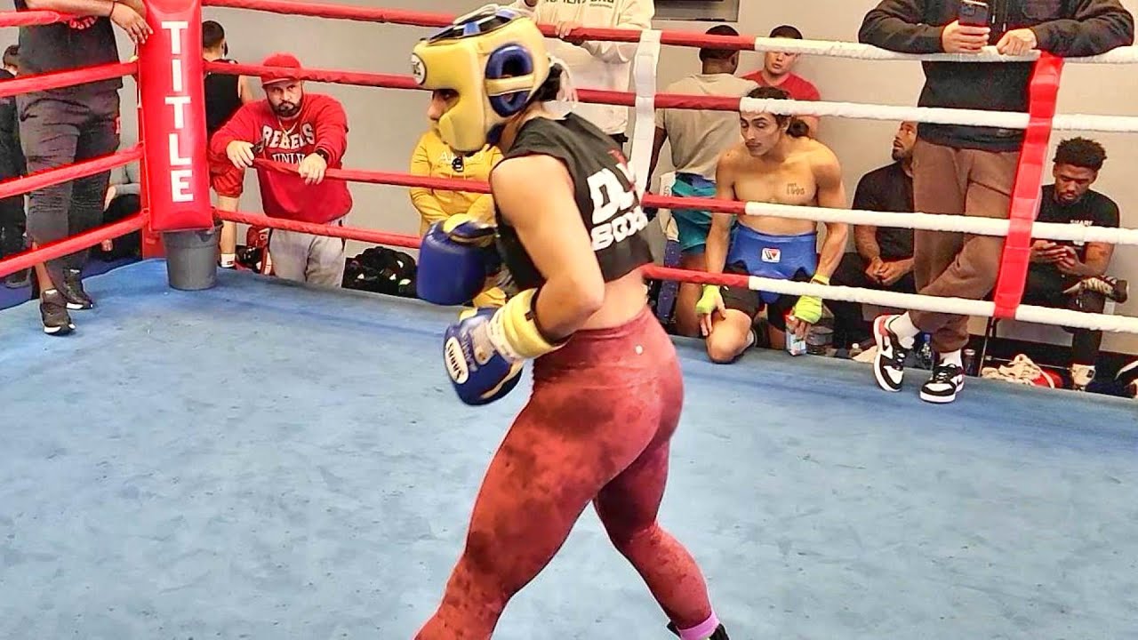 Most dominant Team Combat lady fighter tries out for season 2 (sparring)