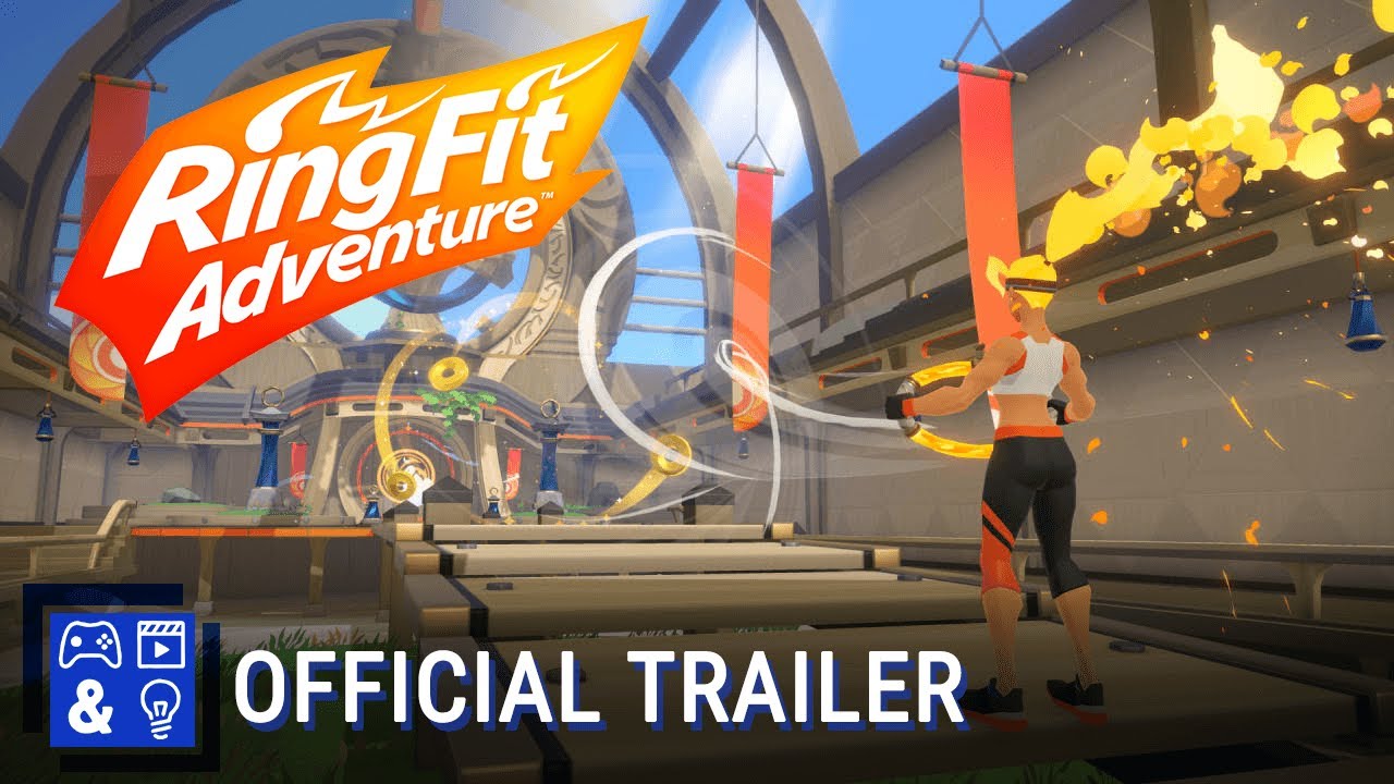 Ring Fit Adventure - Launch Trailer (Nintendo Switch)