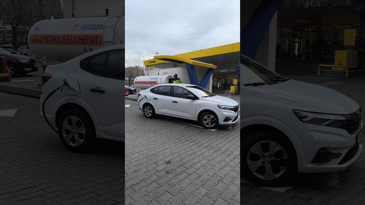 Gas station in Bucharest