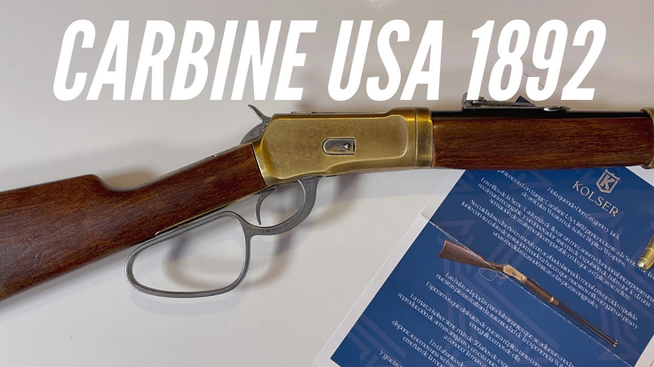 A FABULOUS REPLICA OF A MODEL 1892 WINCHESTER MADE BY KOLSER / 🇪🇸 DonGregorioYJack