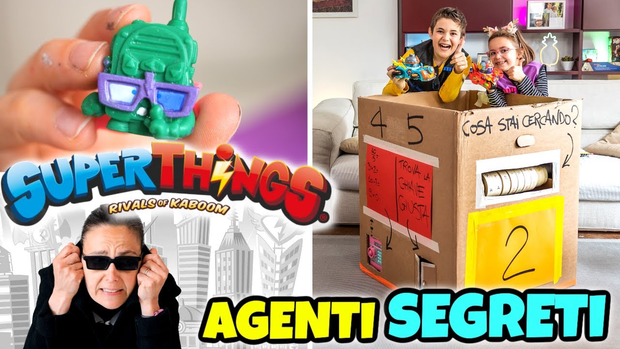 NICOLÒ E MATILDE AGENTI SPECIALI a Caccia di Spie SuperThings
