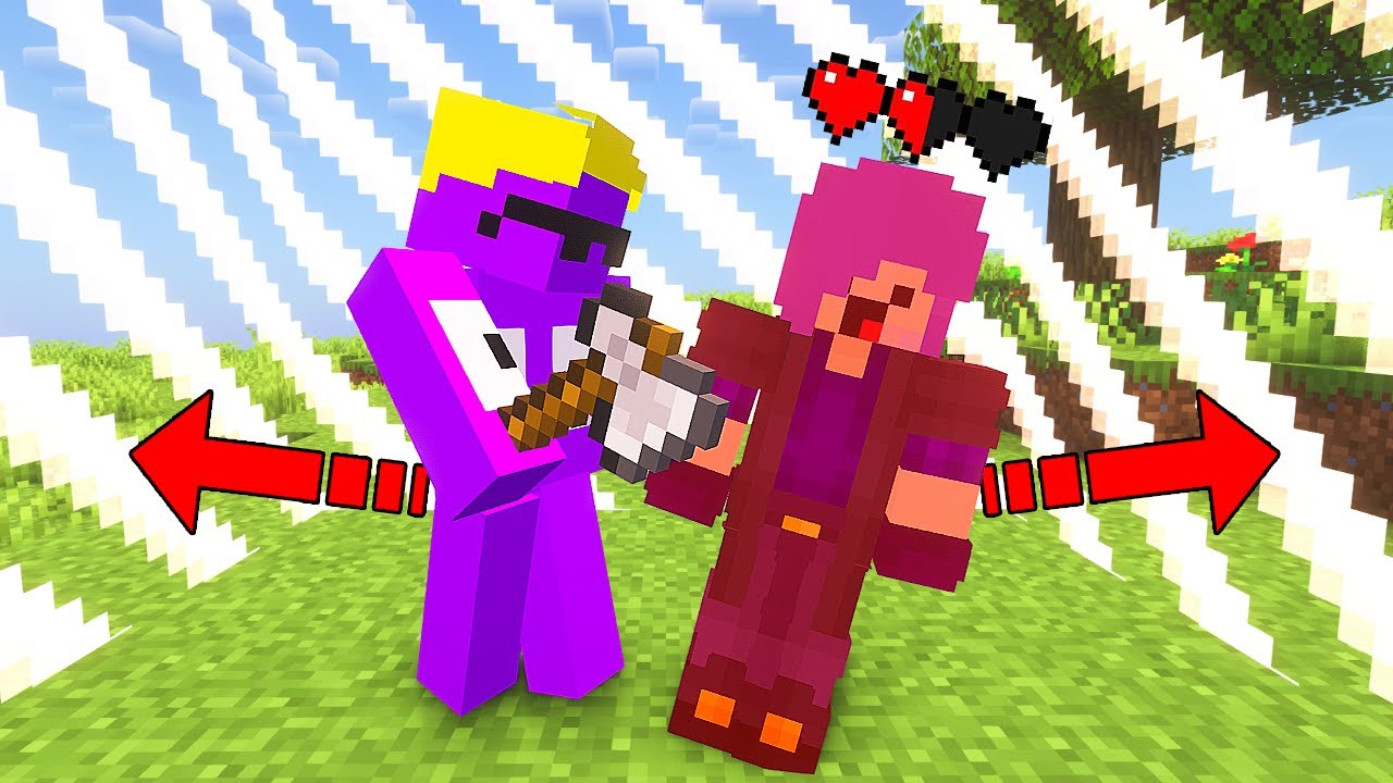 TOMAR DANO = CRESCER BARREIRA no MINECRAFT!!!
