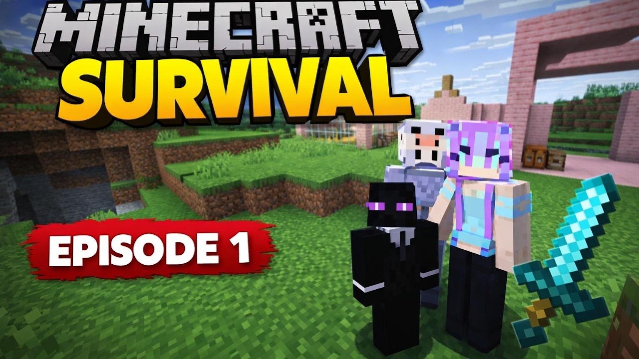 Mongolian Minecraft survival Ep1