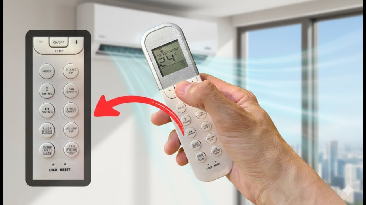 Cómo usar el control remoto de tu aire Midea, Mirage o BGH ¡Fácil y rápido!