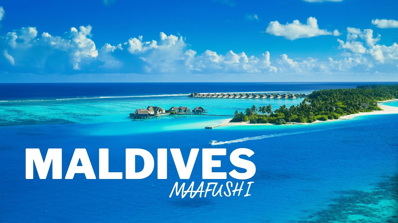 MALDIVES, MAAFUSHI ISLAND | 4K Walking Tour