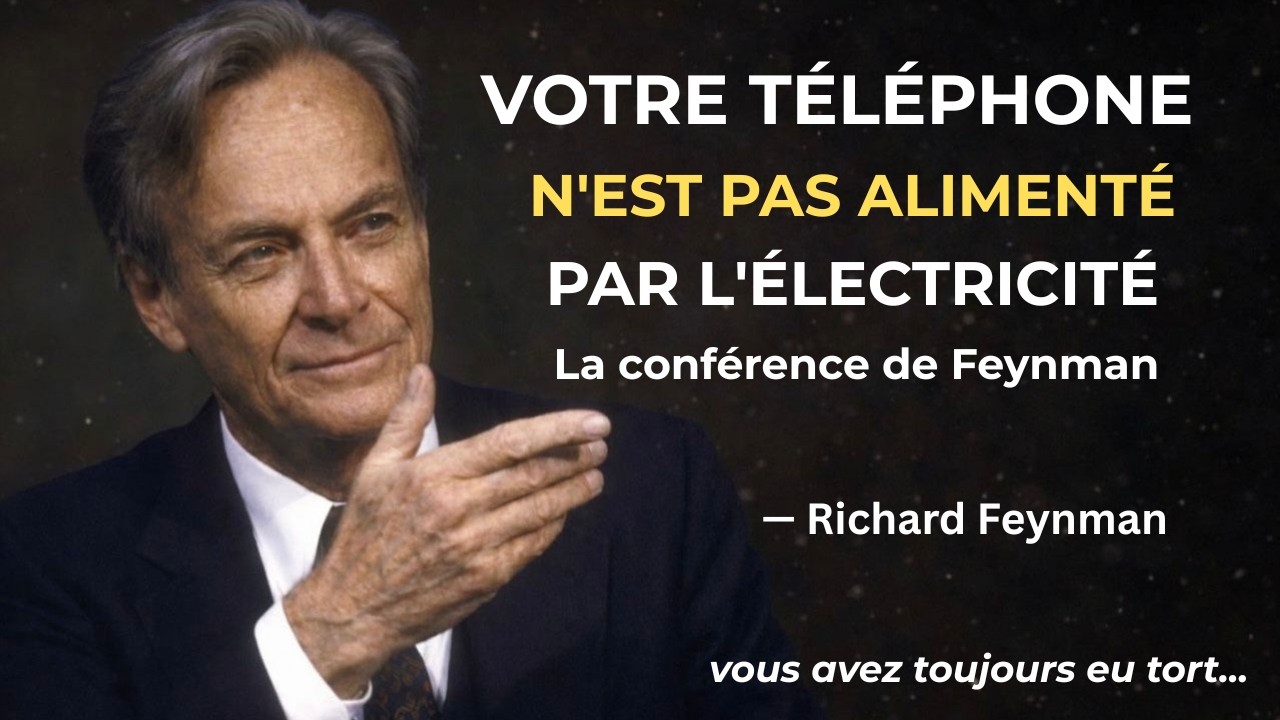 VOTRE TÉLÉPHONE N'EST PAS ALIMENTÉ PAR L'ÉLECTRICITÉ Ce n'est pas ce que vous croyez   La conférence