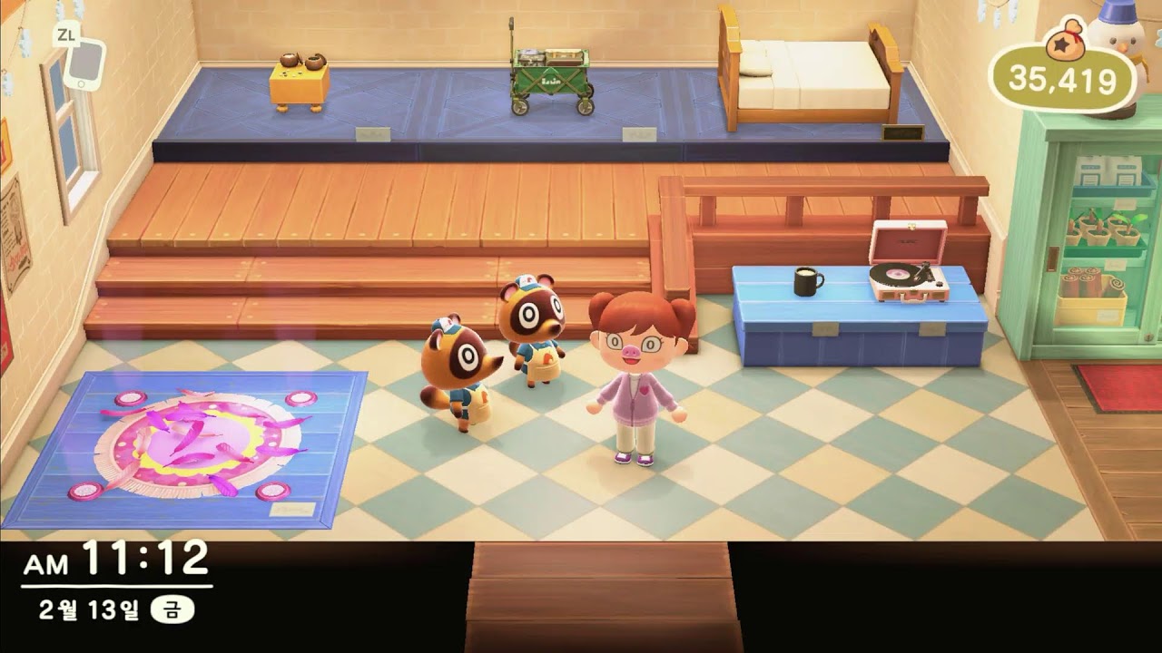 잠이 안 와서 모동숲 No Comentary | 모여봐요동물의숲 animalcrossing